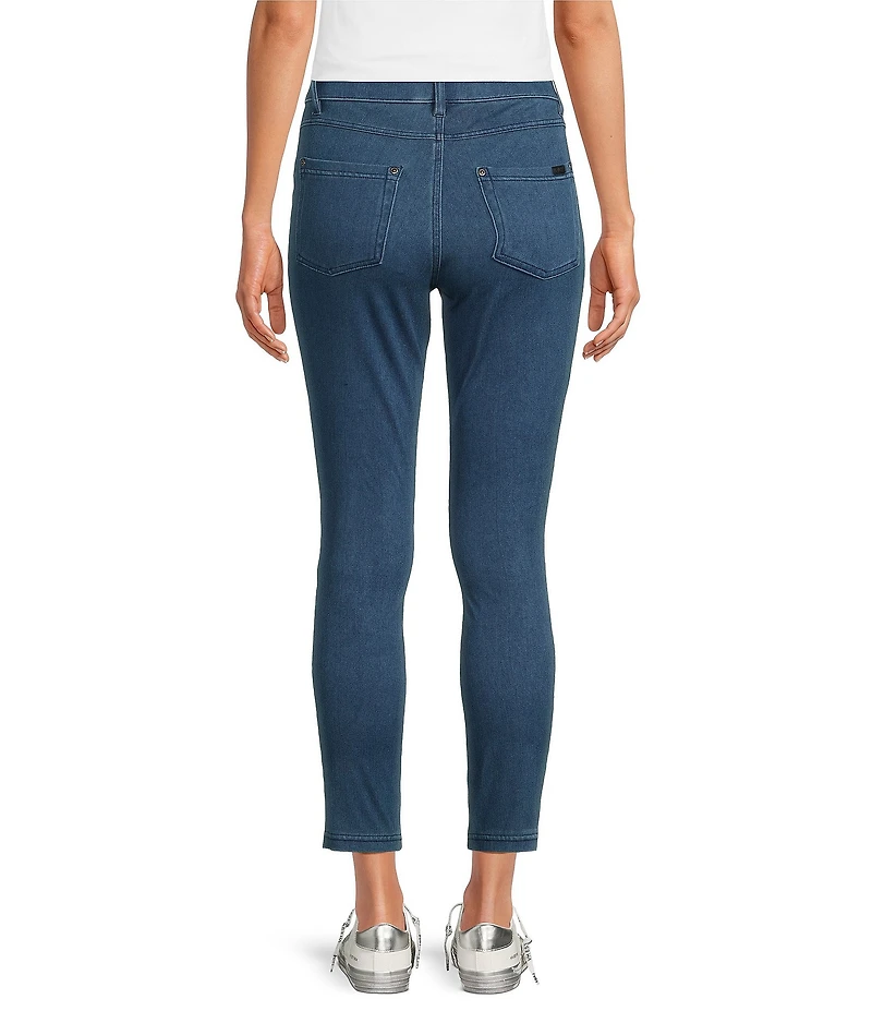 HUE Ultra Soft Denim High Rise Skimmer Crop Jeggings
