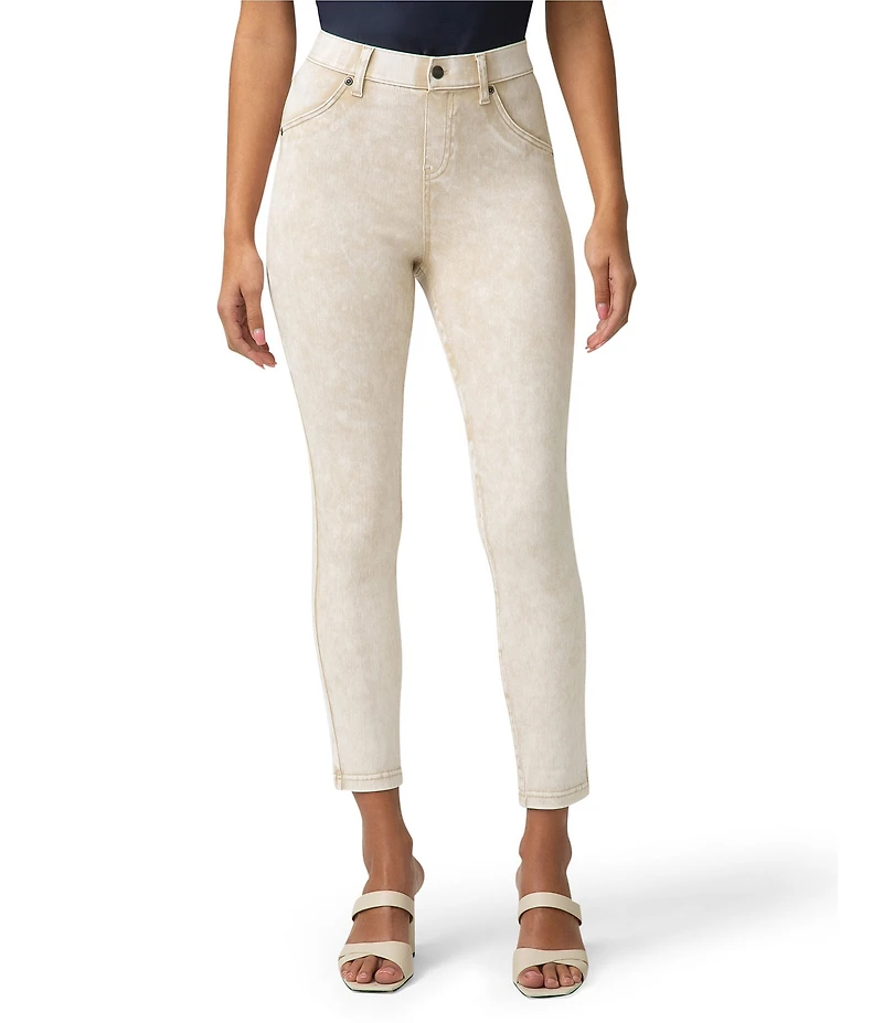 HUE Ultra Soft Denim High Rise Skimmer Crop Jeggings
