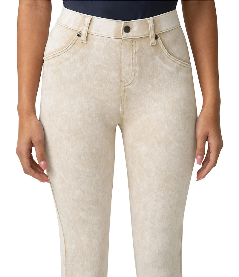 HUE Ultra Soft Denim High Rise Skimmer Crop Jeggings