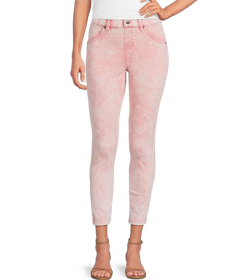 HUE Ultra Soft Denim High Rise Skimmer Crop Jeggings