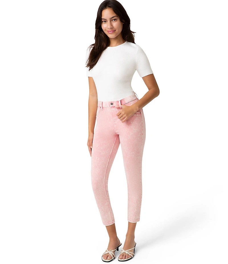 HUE Ultra Soft Denim High Rise Skimmer Crop Jeggings