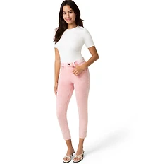 HUE Ultra Soft Denim High Rise Skimmer Crop Jeggings