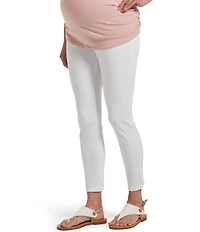 HUE Ultra Soft Denim Maternity Skimmer Leggings