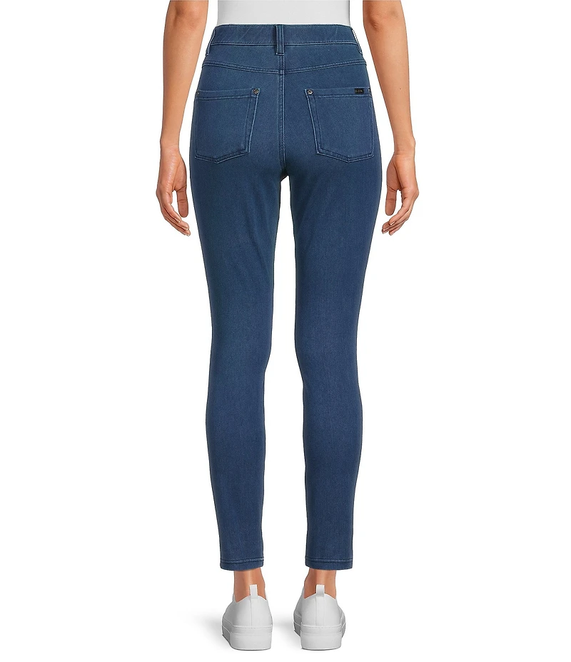 HUE Ultra Soft High Waisted Denim Skinny Jeggings