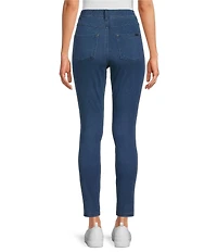 HUE Ultra Soft High Waisted Denim Skinny Jeggings