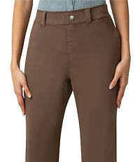 HUE Ultra Stretch Chino Kick Flare Leggings