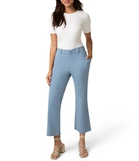 HUE Ultra Stretch Chino Kick Flare Leggings