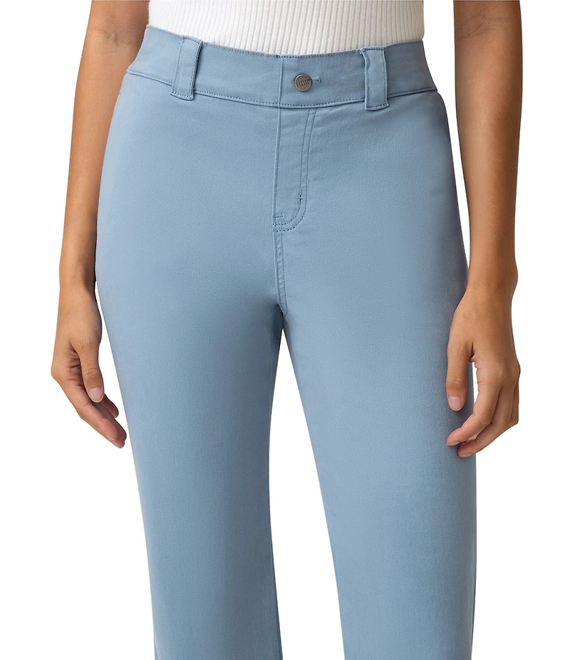 HUE Ultra Stretch Chino Kick Flare Leggings
