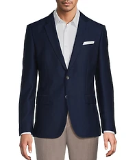 Hugo Boss Classic Fit Solid Wool Sport Coat