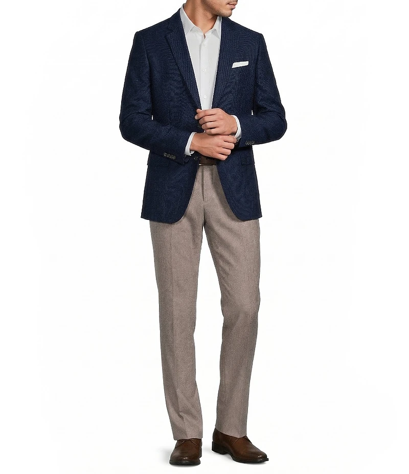 Hugo Boss Classic Fit Solid Wool Sport Coat