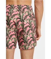 Hugo Boss 4.72#double; Inseam Allover Printed Pike Swim Trunks