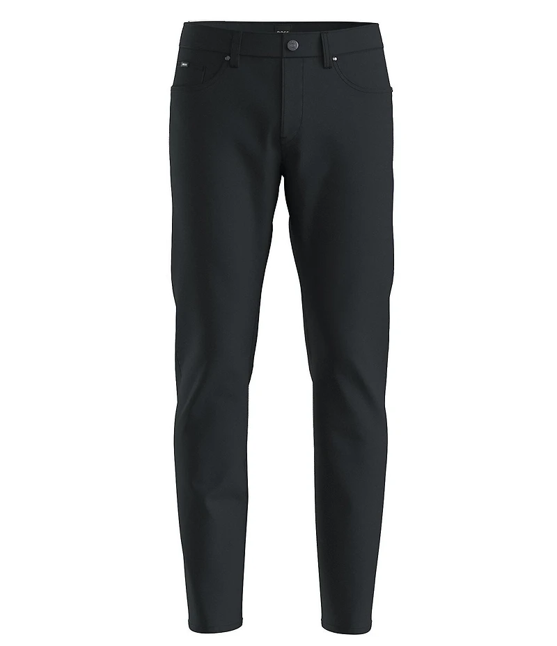 Hugo Boss BOSS H-Delaware Slim Fit Flat Front Stretch Pants