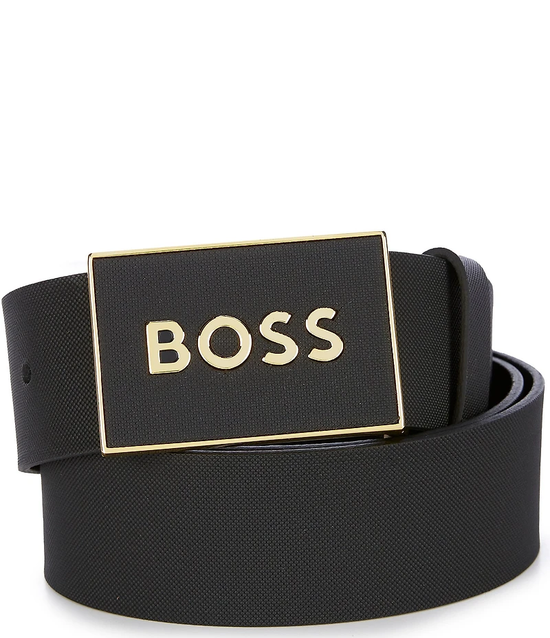 Hugo Boss Boss Icon Plaque Belt