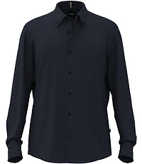 Hugo Boss BOSS Linen Long Sleeve Woven Shirt