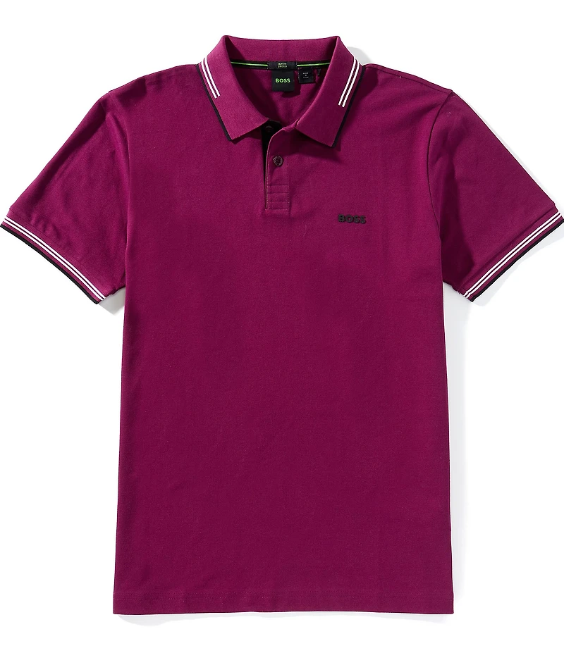 Hugo Boss BOSS Slim Fit Stretch Paul Short Sleeve Polo Shirt