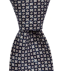 Hugo Boss Circle Neat 3#double; Wool Blend Tie