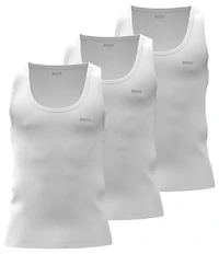 Hugo Boss Crew Neck Rib Under Tank Tops 3-Pack