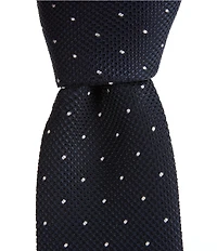 Hugo Boss Dotted 2.36#double; Silk Blend Tie