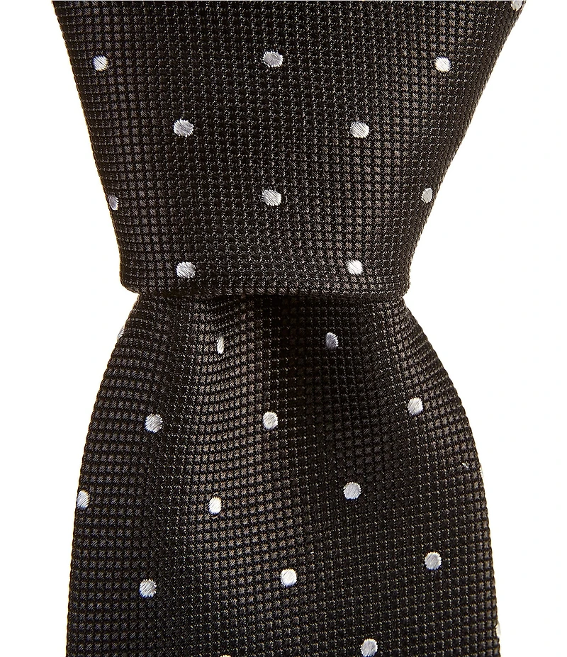 Hugo Boss Dotted 2.95#double; Silk Tie