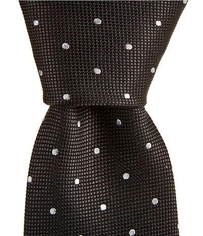 Hugo Boss Dotted 2.95#double; Silk Tie