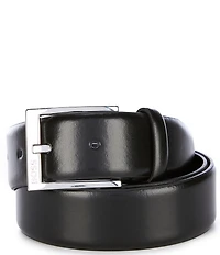 Hugo Boss Elloy Leather Logo Buckle Belt