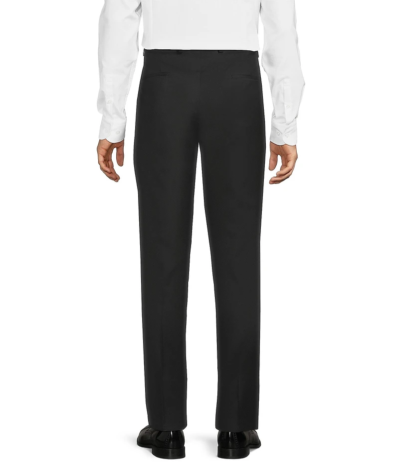 Hugo Boss Genius Slim Fit Pleat Front Solid Dress Pants