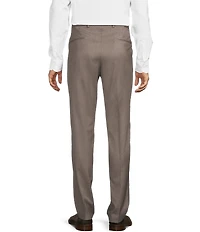 Hugo Boss Genius Slim Fit Pleat Front Solid Dress Pants