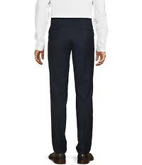 Hugo Boss Genius Slim Fit Pleat Front Solid Dress Pants