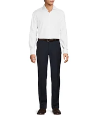 Hugo Boss Genius Slim Fit Pleat Front Solid Dress Pants