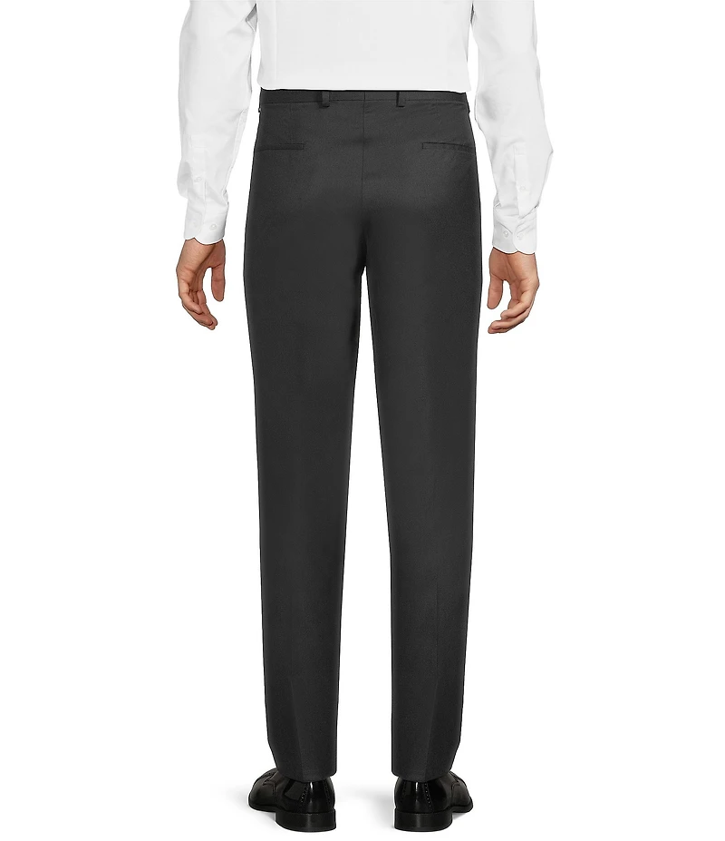Hugo Boss Genius Slim Fit Pleat Front Solid Dress Pants