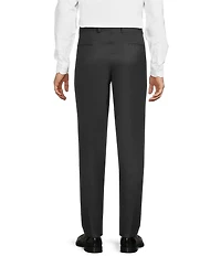 Hugo Boss Genius Slim Fit Pleat Front Solid Dress Pants