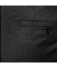 Hugo Boss Genius Slim Fit Flat Front Solid Dress Pants