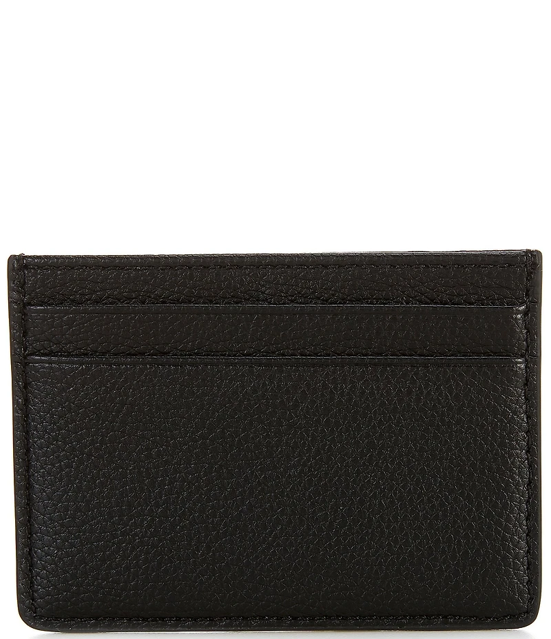 Hugo Boss Grained Faux-Leather Card Holder