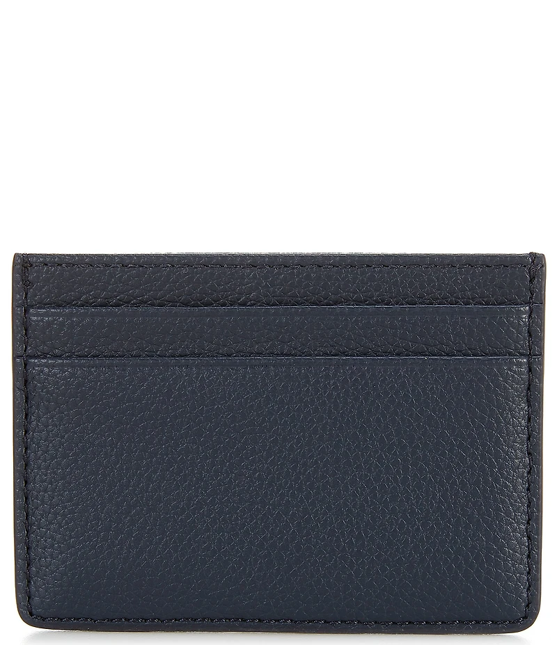 Hugo Boss Grained Faux-Leather Card Holder