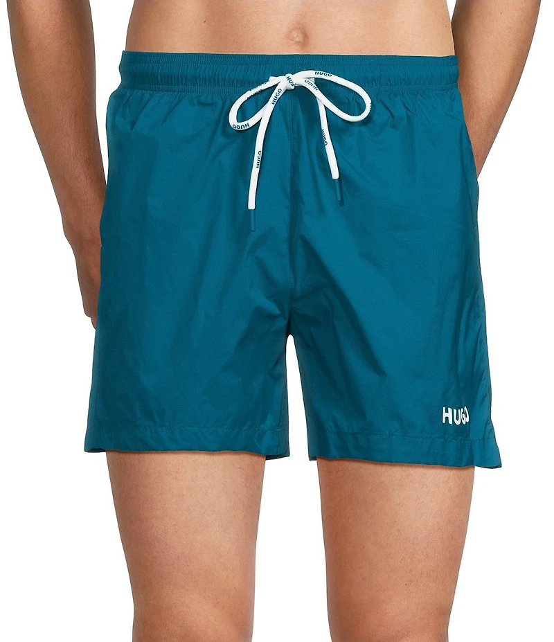Hugo Boss Haiti 4#double; Inseam Swim Trunks