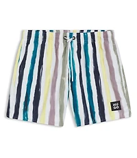 Hugo Boss Hugo Dino Stripe 4.7#double; Inseam Swim Trunks