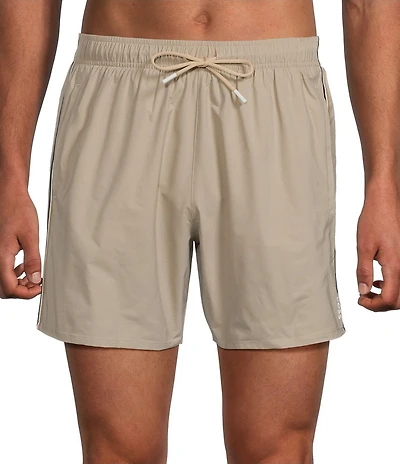 Hugo Boss Iconic 5#double; Inseam Swim Trunks