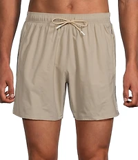 Hugo Boss Iconic 5#double; Inseam Swim Trunks