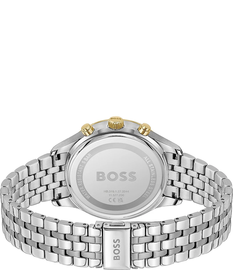 Hugo Boss Men's Avery Quartz Chronograph Stainless Steel Bracelet Watch