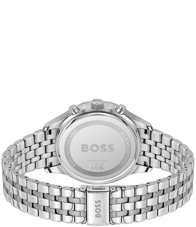 Hugo Boss Men's Avery Quartz Chronograph Stainless Steel Bracelet Watch
