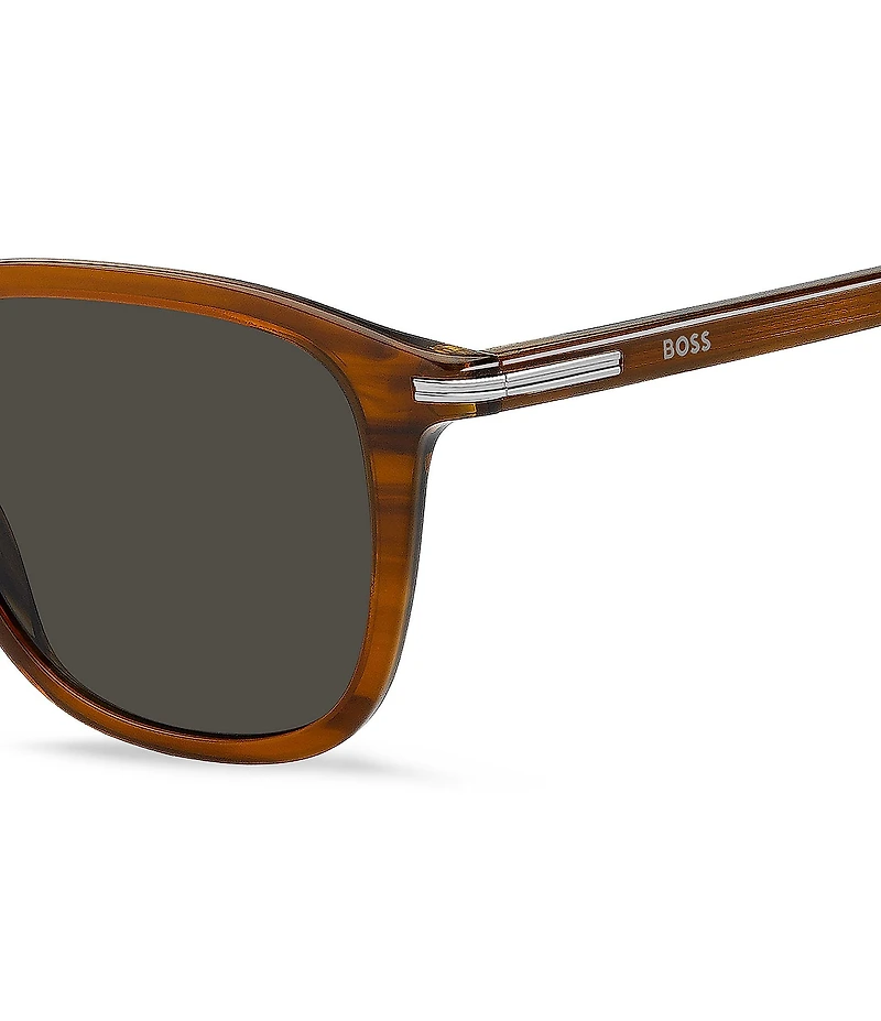 Hugo Boss Men's Boss 1845/S 51mm Round Sunglasses