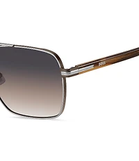 Hugo Boss Men's Boss 1846/G/S 58mm Rectangle Sunglasses