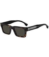 Hugo Boss Men's Boss 1855/S 49mm Rectangle Sunglasses
