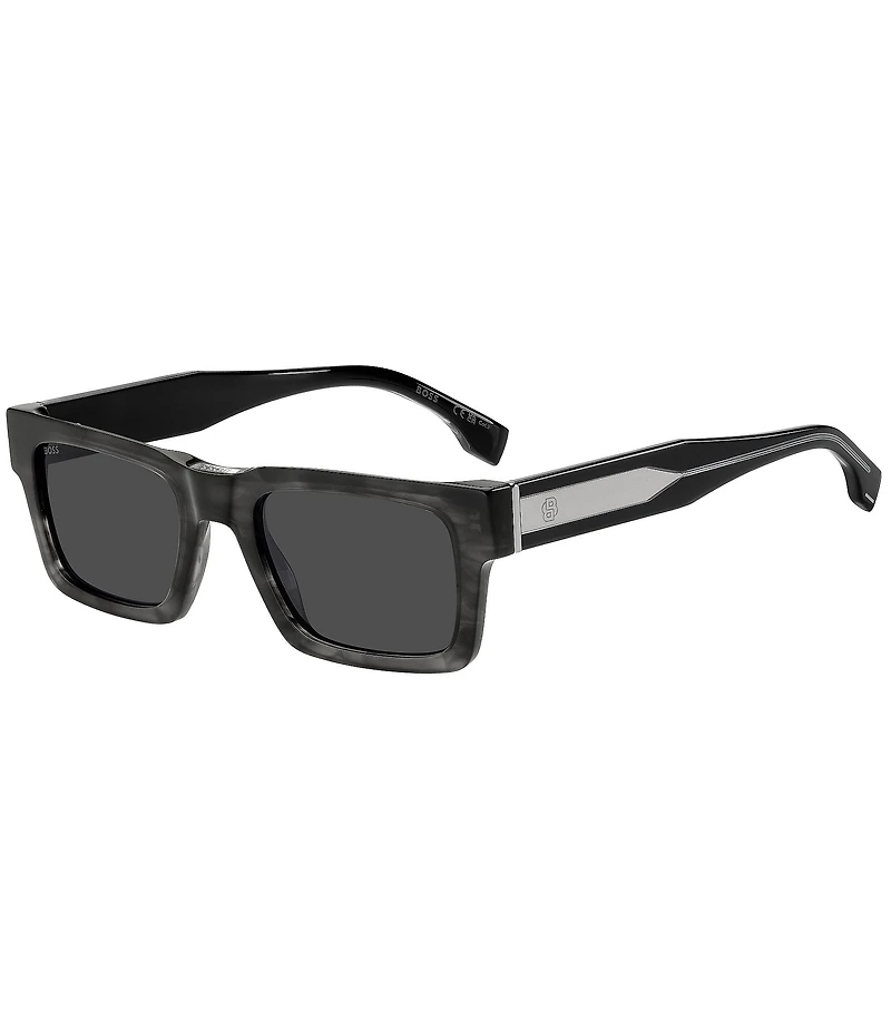 Hugo Boss Men's Boss 1855/S 49mm Rectangle Sunglasses