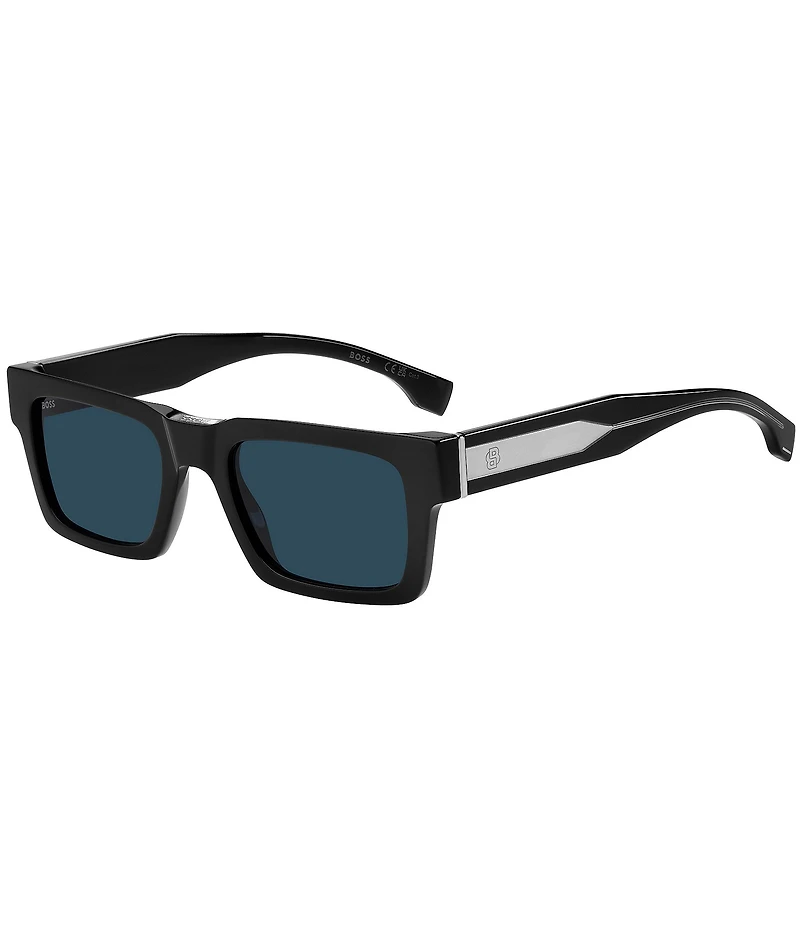 Hugo Boss Men's Boss 1855/S 49mm Rectangle Sunglasses