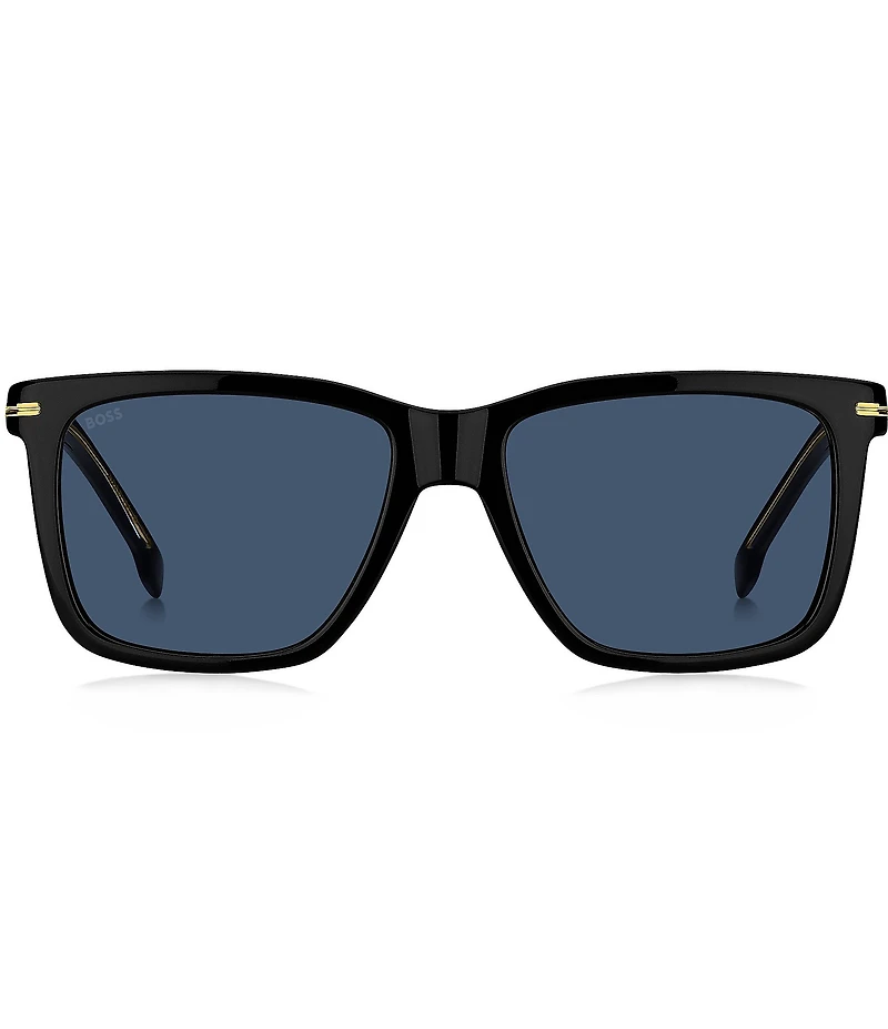 Hugo Boss Men's Boss1598 55mm Rectangle Sunglasses