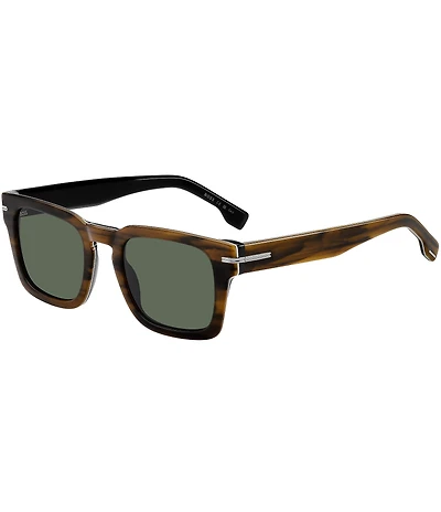 Hugo Boss Men's Boss1625 50mm Rectangle Sunglasses