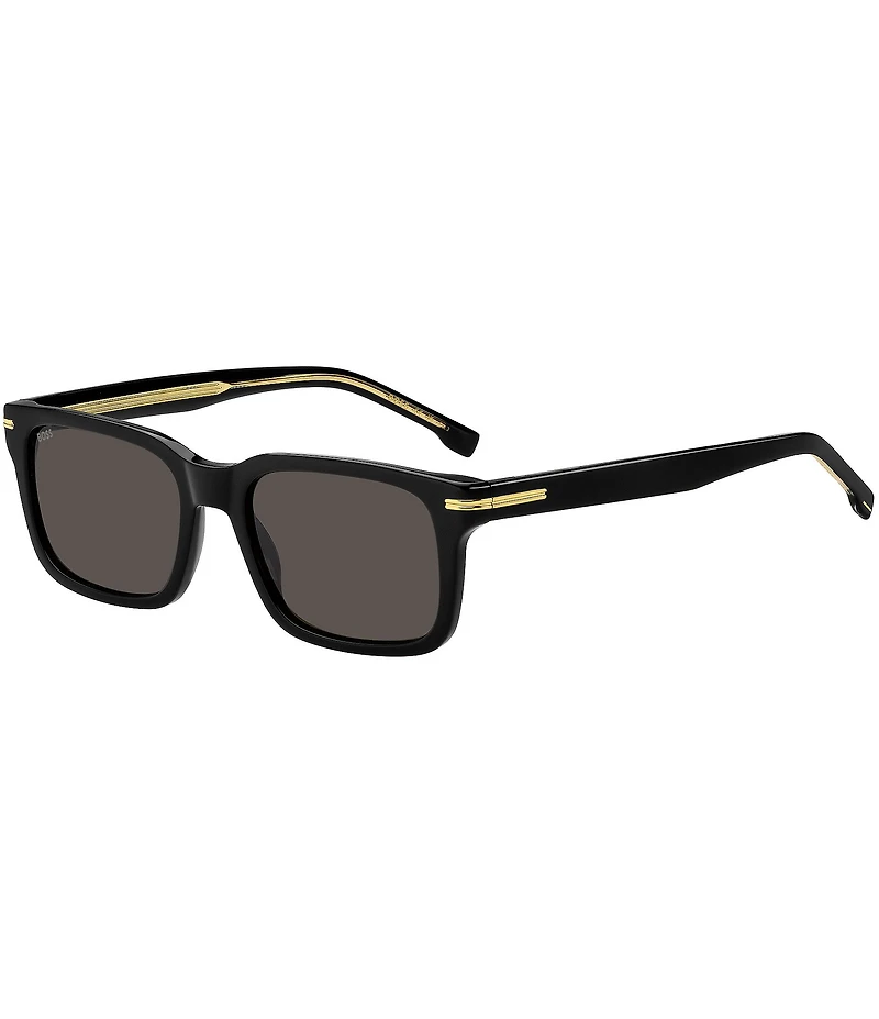 Hugo Boss Men's Boss1628 54mm Rectangle Sunglasses