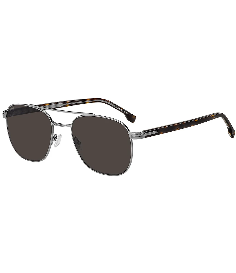 Hugo Boss Men's Boss1723 56mm Aviator Sunglasses