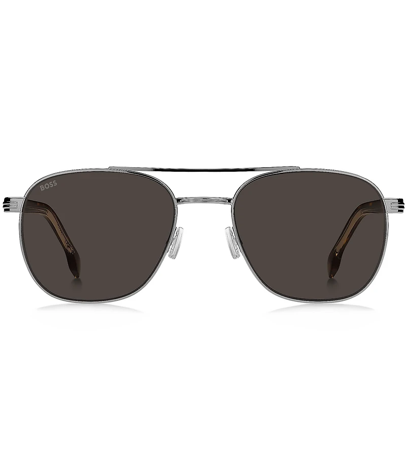 Hugo Boss Men's Boss1723 56mm Aviator Sunglasses